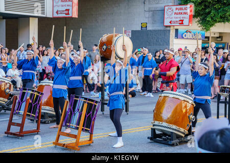 Los Angeles, USA. 27th August, 2017. Superb Nisei Week Festival closing ceremony on AUG 27, 2017 at Little Tokyo, Los Angeles, California, U.S.A. Credit: Chon Kit Leong/Alamy Live News Stock Photo