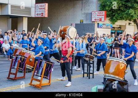 Los Angeles, USA. 27th August, 2017. Superb Nisei Week Festival closing ceremony on AUG 27, 2017 at Little Tokyo, Los Angeles, California, U.S.A. Credit: Chon Kit Leong/Alamy Live News Stock Photo