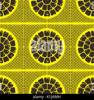 Seamless abstract vintage floral background pattern ,vector illustration Stock Vector