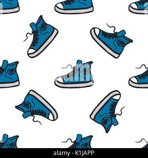 Seamless pattern with hand drawn denim patch pockets. Doodle vector  illustration Stock Vector Image & Art - Alamy