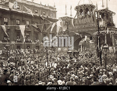 Coronation of Edward VII, 9 August 1902 Stock Photo