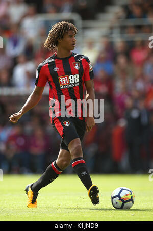 AFC Bournemouth's Nathan Ake during the Premier League match at the Vitality Stadium, Bournemouth Stock Photo