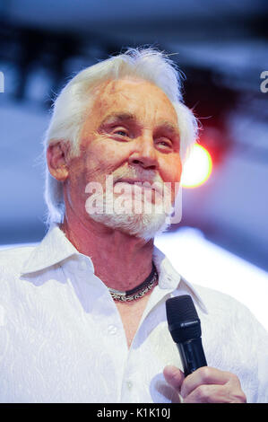 Kenny Rogers performs Stagecoach,California's County Music Festival Day 3 April 29,2012 Indio,Ca. Stock Photo