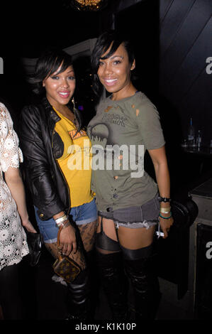 (L-R) Sisters Meagan Good La'Myia Good Trousdale for Snoop Dogg's