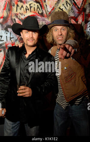 John Rich,Big Kenny Alphin Big Rich Key Club Los Angeles for Muzik Mafia June 19,2007 Stock Photo