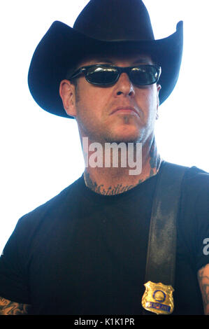 Mike Ness Social Distortion performing 2008 Stagecoach Country Music Festival Indio. Stock Photo