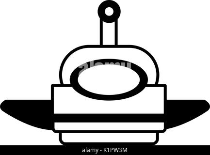 smart robot future technologies theme on white background vector illustration Stock Vector