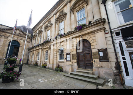 Northampton County Hall entrance and Court building Stock Photo