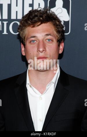 Jeremy Allen White at arrivals for Showtime’s Mayweather vs. McGregor Pre-Event VIP Party Red Carpet, T-Mobile Arena, Las Vegas, NV August 26, 2017. Photo By: JA/Everett Collection Stock Photo