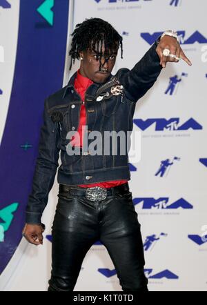 Inglewood, CA. 27th Aug, 2017. Lil Uzi Vert at arrivals for MTV