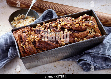 Diry-free chocolate babka Stock Photo