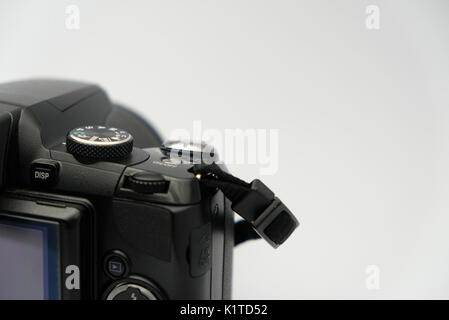 DLSR camera controls from the back Stock Photo