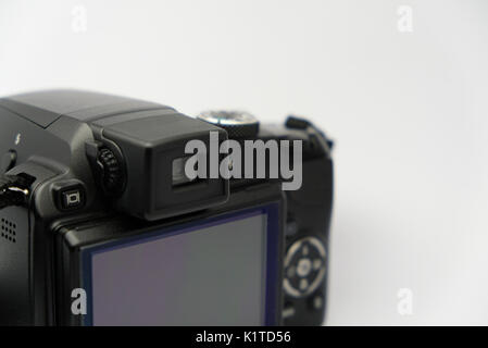DLSR camera controls from the back Stock Photo
