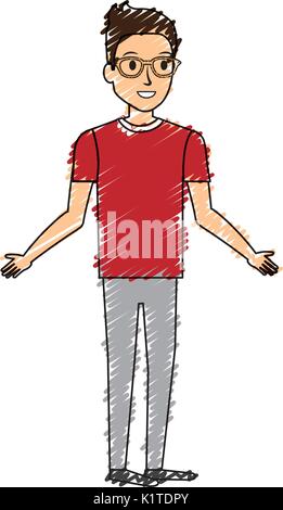 Young man face Stock Vector Image & Art - Alamy