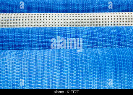 Close-up of sunbathing sundecks, textured background Stock Photo