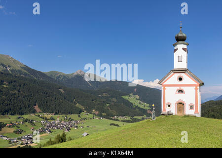 Holy Trinity Church, Oberfrohn, Frohn, Lesachtal, Hermagor District, Carinthia, Austria Stock Photo