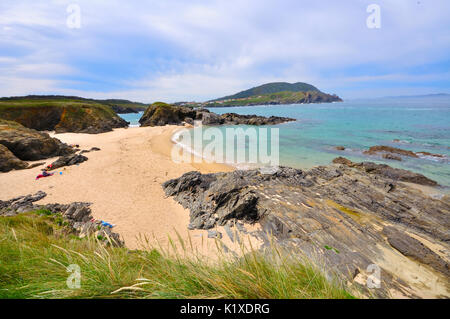 Views of the coast of death in Valdoviño is a municipality of the autonomous community of Galicia Stock Photo