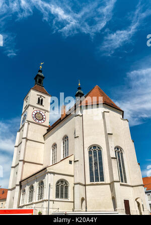 Neupfarrkirche Church in Regensburg, Germany Stock Photo