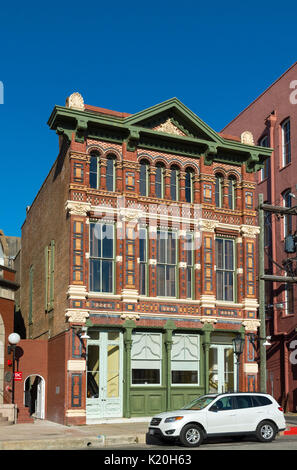 Kempner Street,Historic Strand District,Galveston,Texas,USA Stock Photo ...