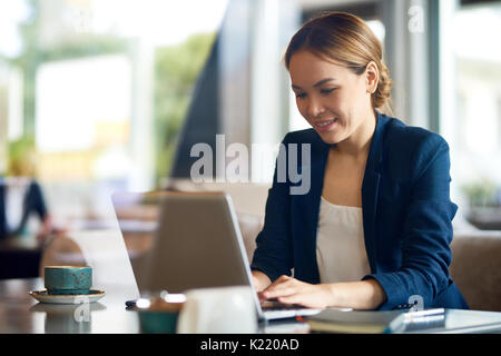 Attractive Manager Focused on Work Stock Photo