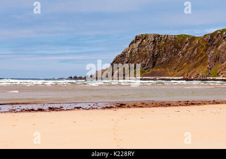 Scenes from Five Fingers Strand, a beach on Inishowen Peninsula, Ireland Stock Photo