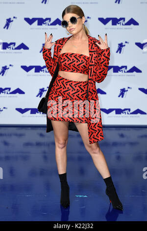 Chanel West Coast attending the 2017 MTV Video Music Awards held at The Forum in Los Angeles, USA. PRESS ASSOCIATION Photo. Picture date: Sunday August 27, 2017. See PA Story SHOWBIZ VMAs. Photo credit should read: PA/PA Wire Stock Photo