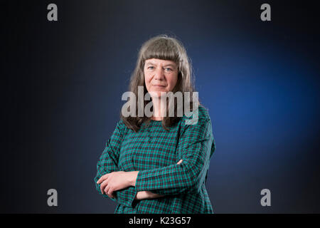 Edinburgh, UK. 28th August 2017. Anne Cholawo, the British author, at the Edinburgh International Book Festival. Gary Doak / Alamy Live News Stock Photo