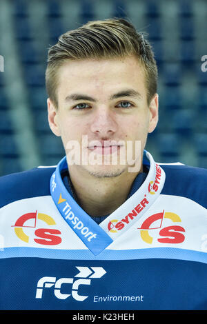 Goalkeeper Of Liberec Roman Will In Action During The Ice Hockey Stock Photo Alamy