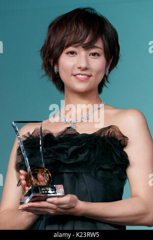 Japanese actress Fumino Kimura wears a diamond jewelry set valued at