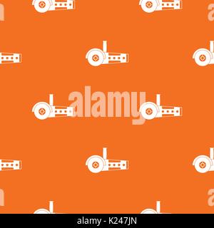 Circular saw pattern seamless Stock Vector
