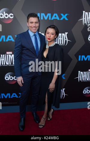 Darah Trang and Anson Mount attending the season 2 premiere of Star ...