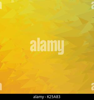 Abstract Yellow Triangle Background Stock Vector