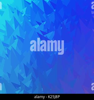 Abstract Blue Triangle Background Stock Vector