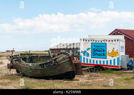 Dungeness Fish Hut Snack Shack Stock Photo