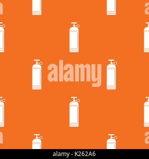 Compressed gas container pattern seamless Stock Vector