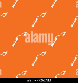 Welding torch pattern seamless Stock Vector