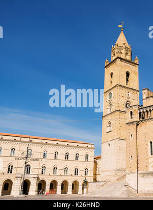 Cathedral of San Giustino in Chieti Stock Photo