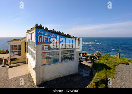 The Most Southerly Gift Shop, Lizard Point, Lizard Peninsula, Cornwall, England, United Kingdom Stock Photo