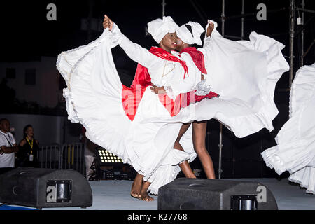 CARIFESTA XIII Closing Ceremony, Kensington Oval, Bridgetown, Barbados, 29th August 2017 Stock Photo