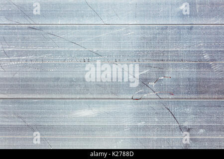 metal, stainless steel or aluminum texture background with scratches and light reflections Stock Photo