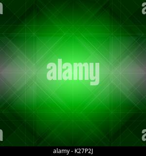 Abstract green geometric polygonal background Stock Vector