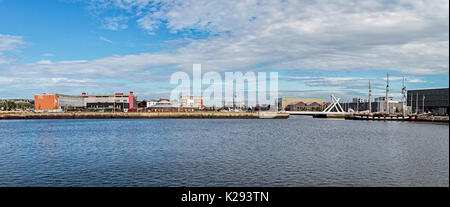 The Harbour At 'Les Docks' In 'Le Havre', France. Stock Photo