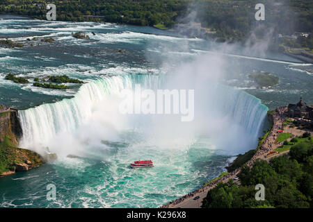 Niagara Falls, aerial view, Canada Stock Photo