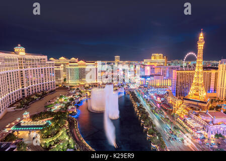 Las Vegas Strip Stock Photo