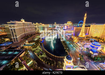 Las Vegas Strip Stock Photo