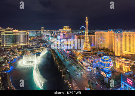 Las Vegas Strip Stock Photo