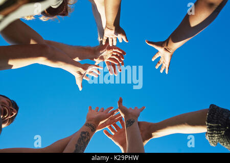Reaching for the Sky Stock Photo