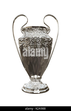 Uefa Champions League Trophy Cut Out Stock Images Pictures Alamy