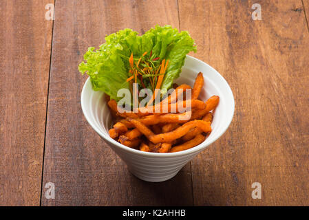 sweet potato fries Stock Photo