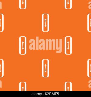 Sewn rectangular button pattern seamless Stock Vector